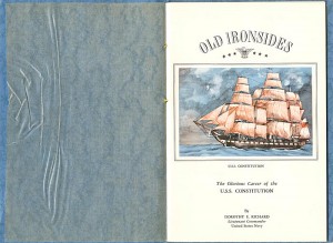"Old Ironsides" - a Booklet on the USS Constitution